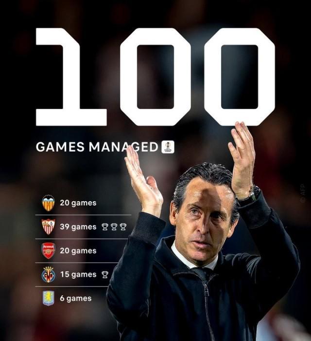 桑乔维拉首球，埃梅里欧联杯百场庆